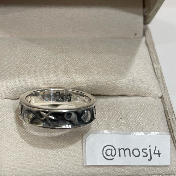 Retired James Avery Ocean Themed Ring - Picture 4 of 5